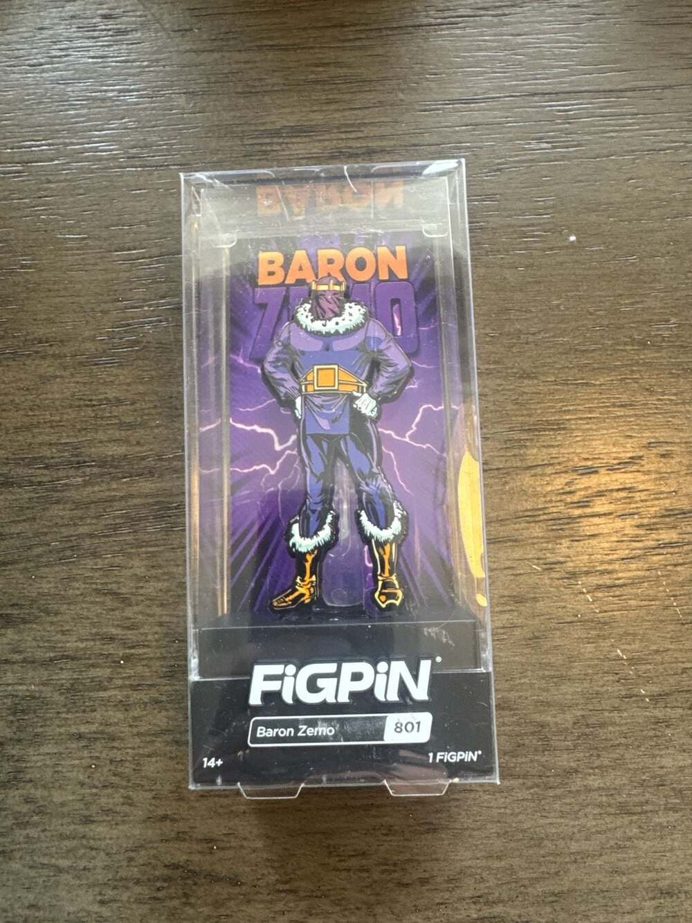 FiGPiN Marvel Comics Villains Baron Zemo #801 Collectible Enamel Pin
